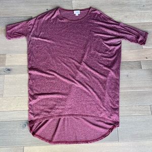 LuLaRoe Irma Shirt-Size XXS-Mauve Color
